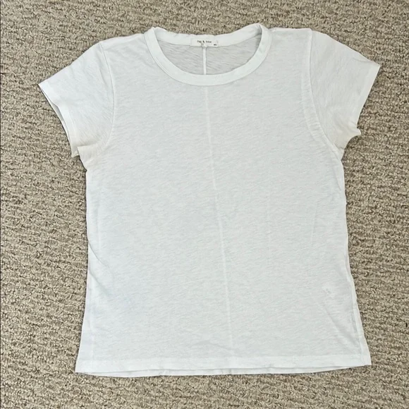 Rag & bone The Slub Tee - bright white - Picture 2 of 6